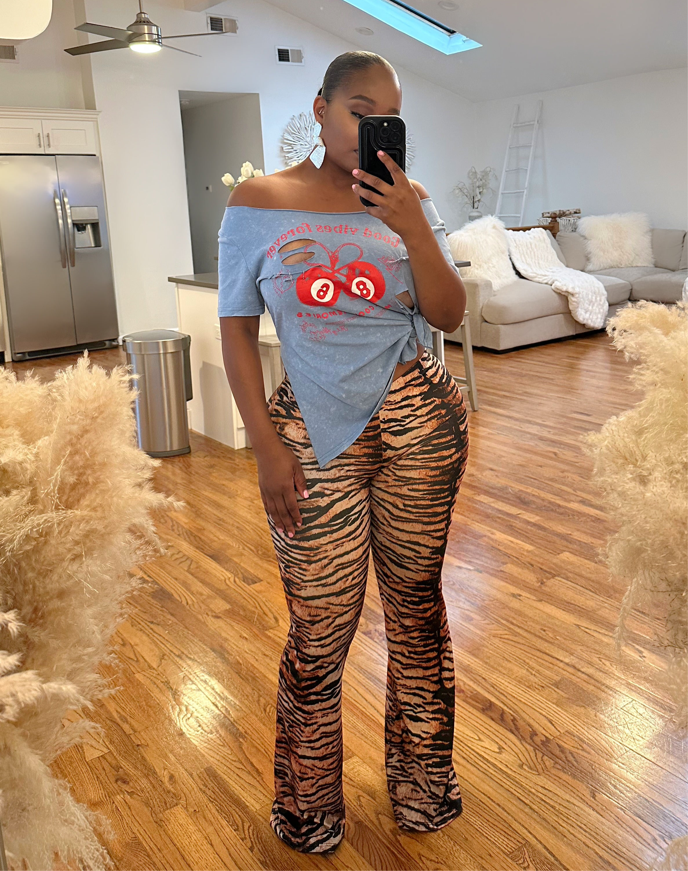 Wild Side Flare Pants