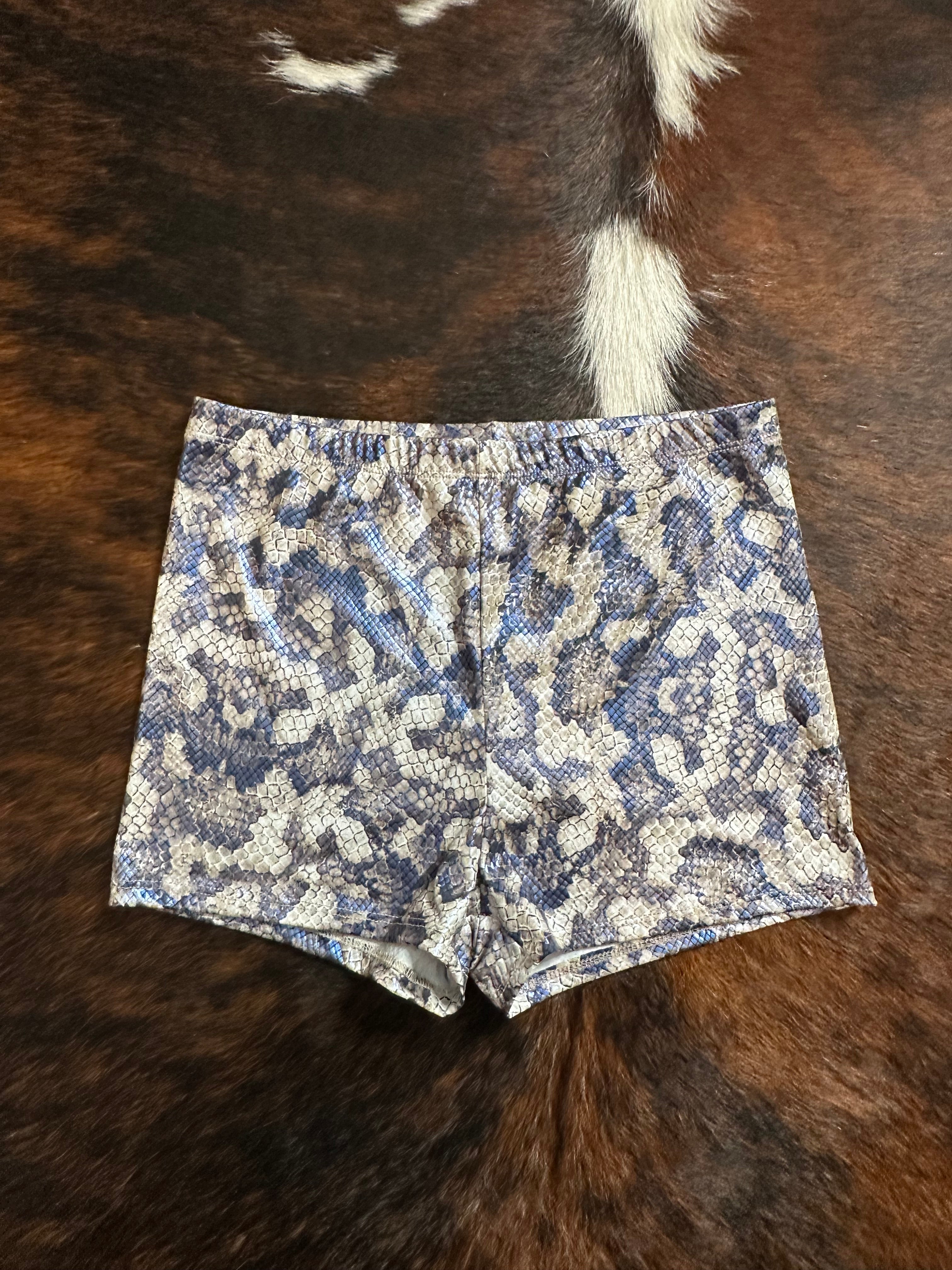 Snakeskin Heat Shorts