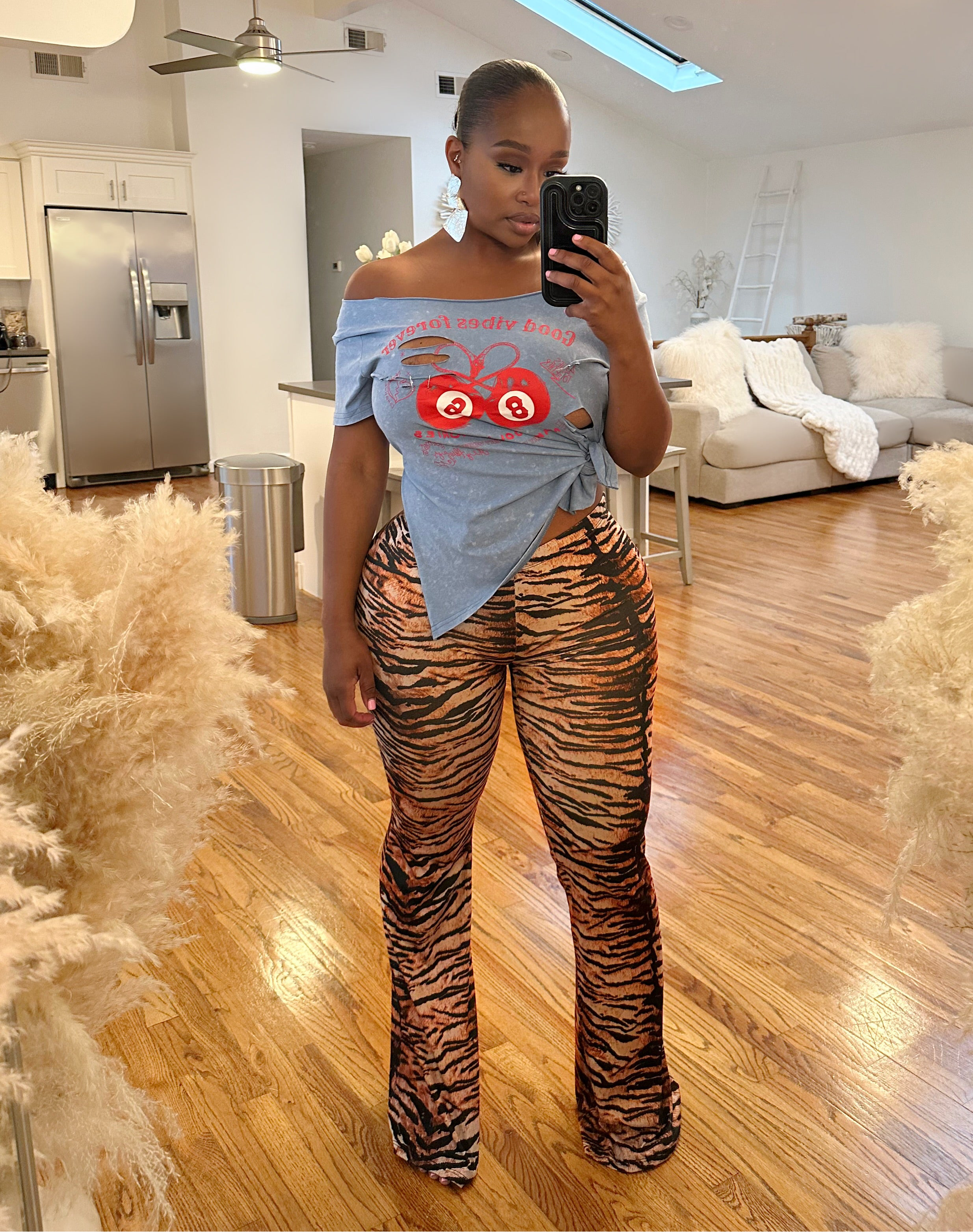 Wild Side Flare Pants