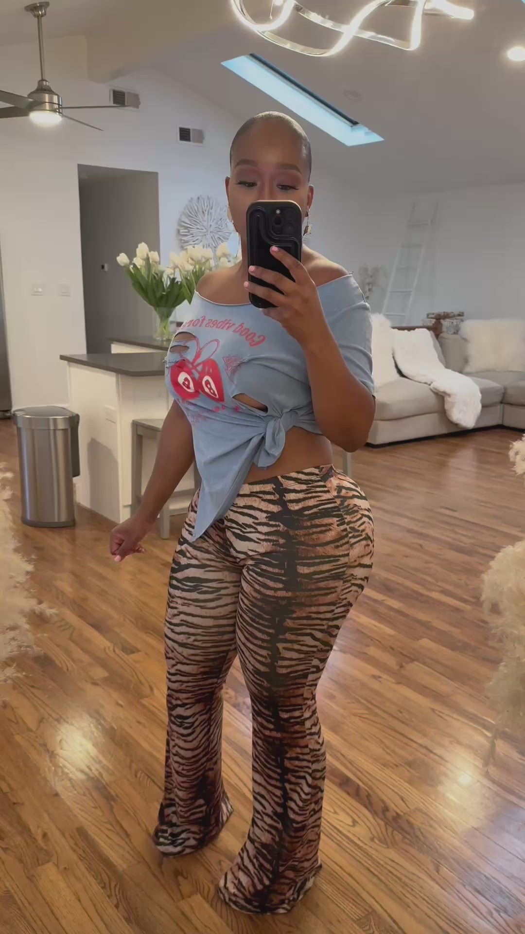 Wild Side Flare Pants